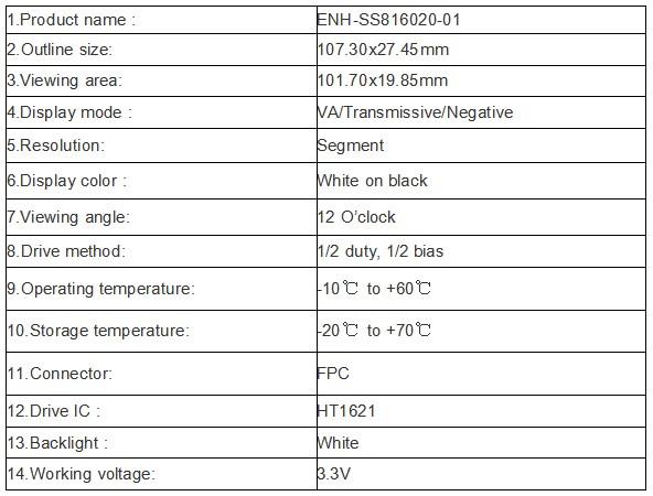specification