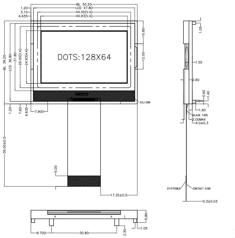 lcd drawing