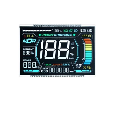Anpassningsbar VA Segment LCD-modul