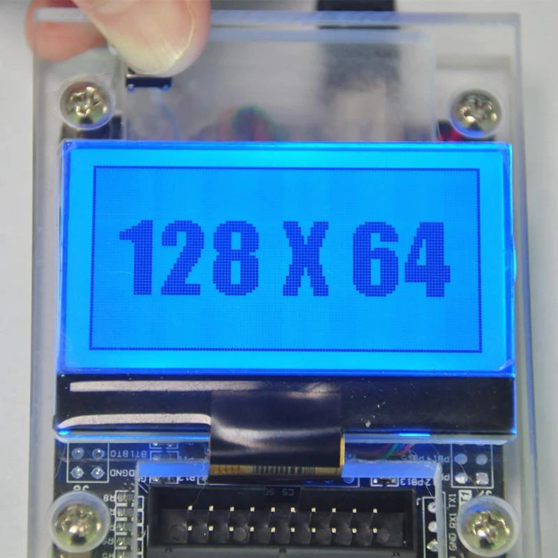 128x64 COG LCD-skärm