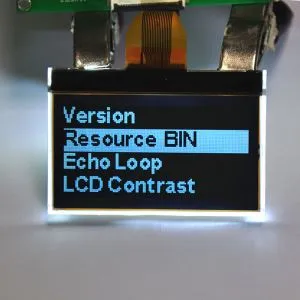 128*64 LCD-modulskärm med bakgrundsbelysning