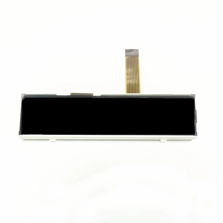 Custom Black Segment LCD With White Backlight