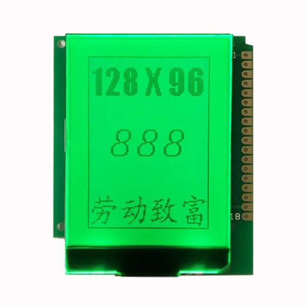 128x96 Graphic LCD COG With PCB Board