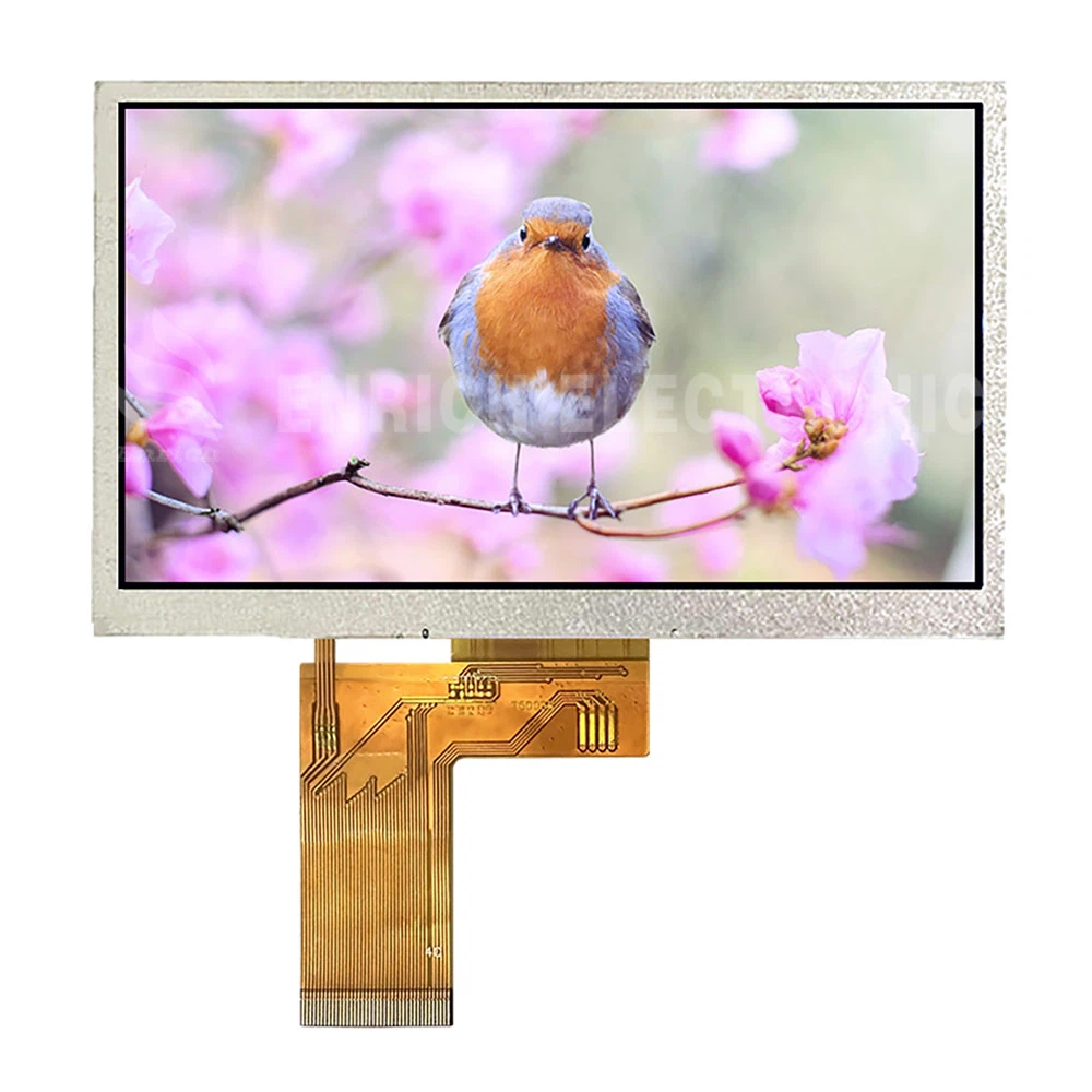 5 tums 800x480 TFT LCD
